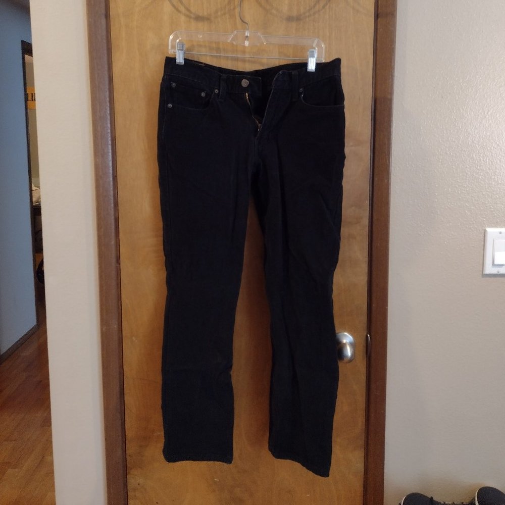 Black Levis 514 Corduroy pants W30 L30